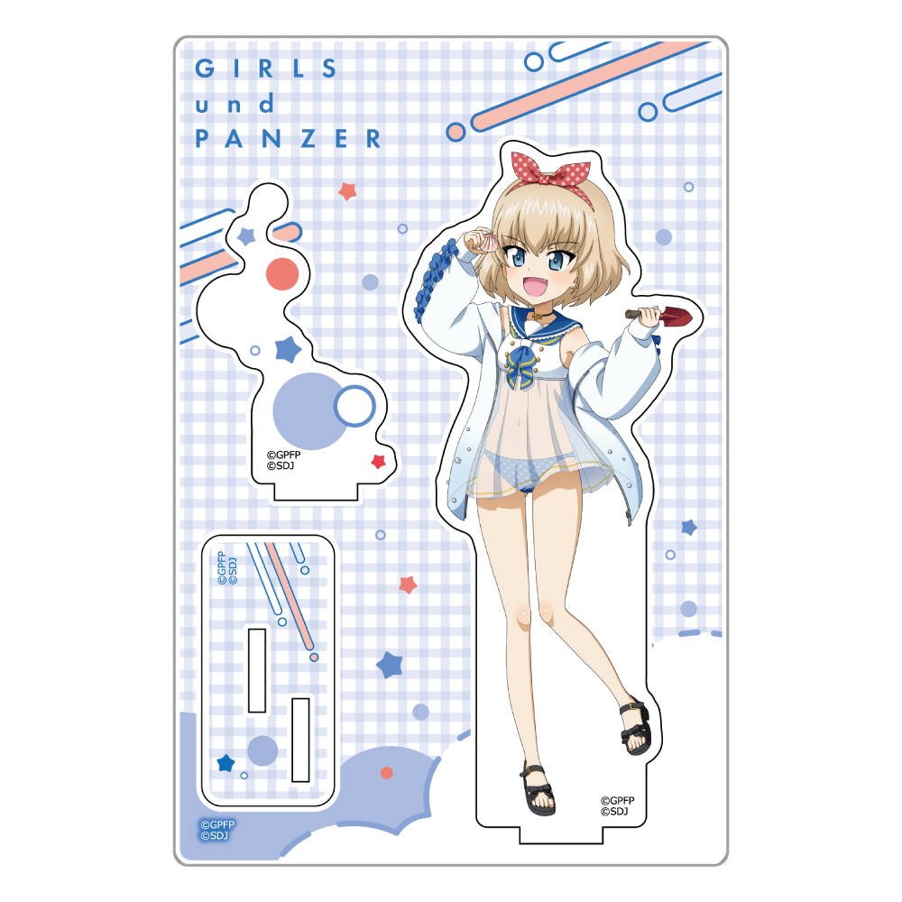 "GIRLS und PANZER Senshado Daisakusen!" Acrylic Stand Katyusha / Swimwear 2025