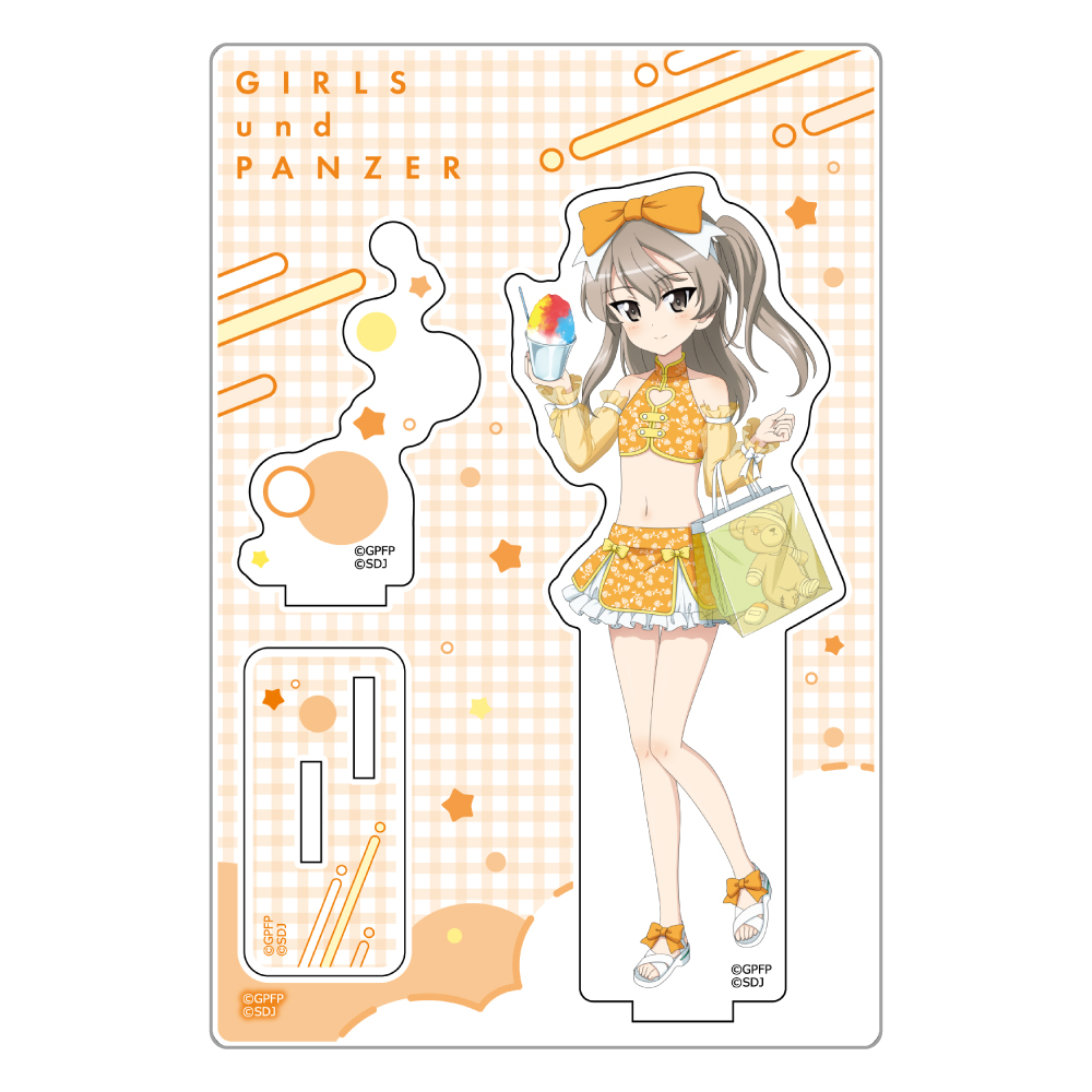 "GIRLS und PANZER Senshado Daisakusen!" Acrylic Stand Shimada Alice / Swimwear 2025
