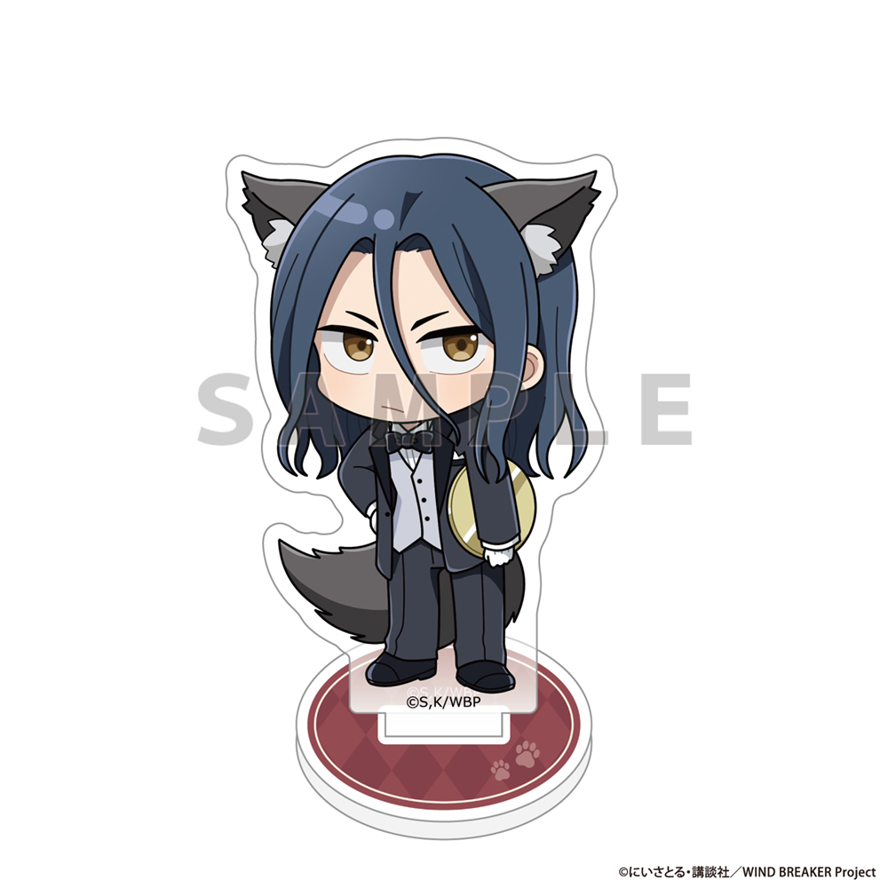 "Wind Breaker" Acrylic Stand Sugishita Kyotaro / Wolf Butler