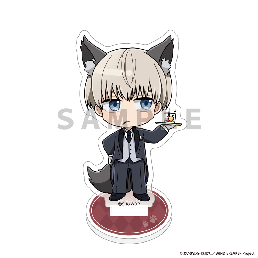 "Wind Breaker" Acrylic Stand Kaji Ren / Wolf Butler