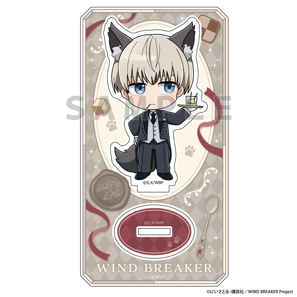 "Wind Breaker" Acrylic Stand Kaji Ren / Wolf Butler