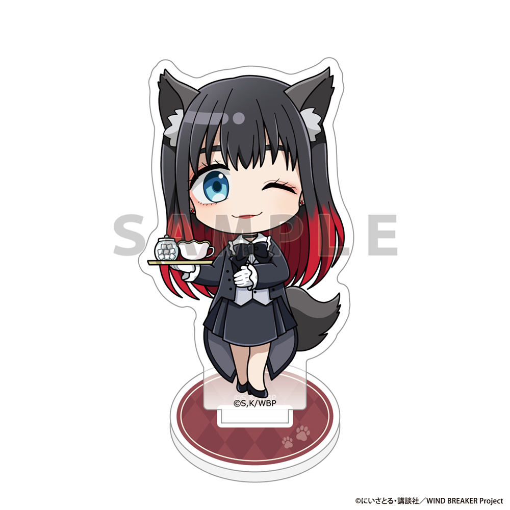 "Wind Breaker" Acrylic Stand Tsubakino Tasuku / Wolf Butler