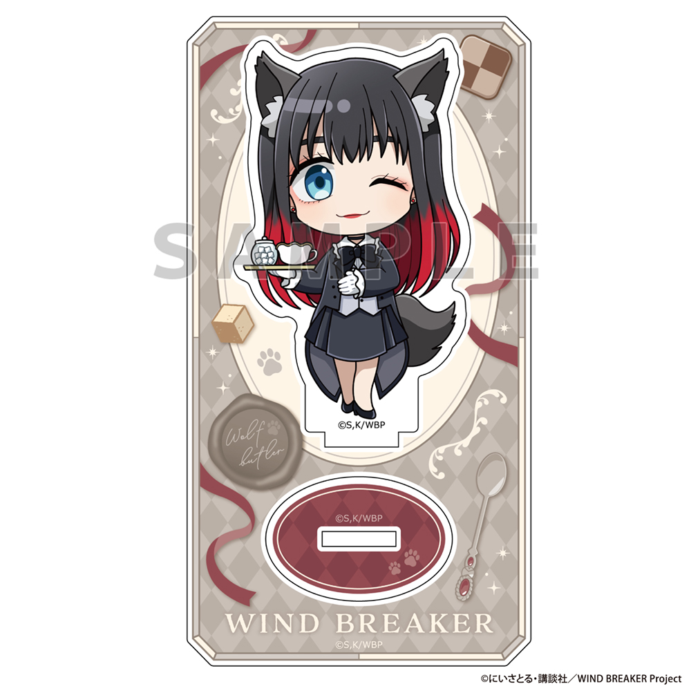 "Wind Breaker" Acrylic Stand Tsubakino Tasuku / Wolf Butler
