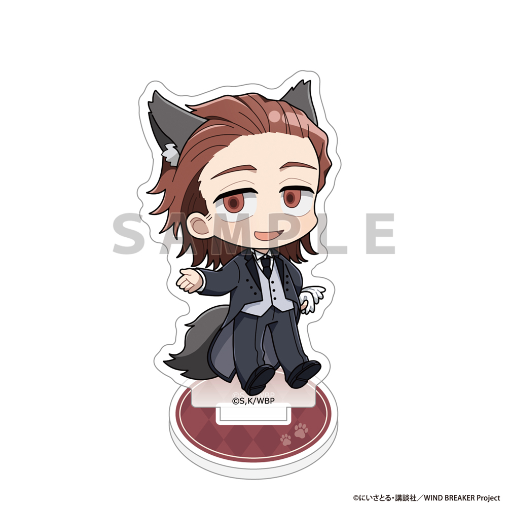 "Wind Breaker" Acrylic Stand Natori Shingo / Wolf Butler