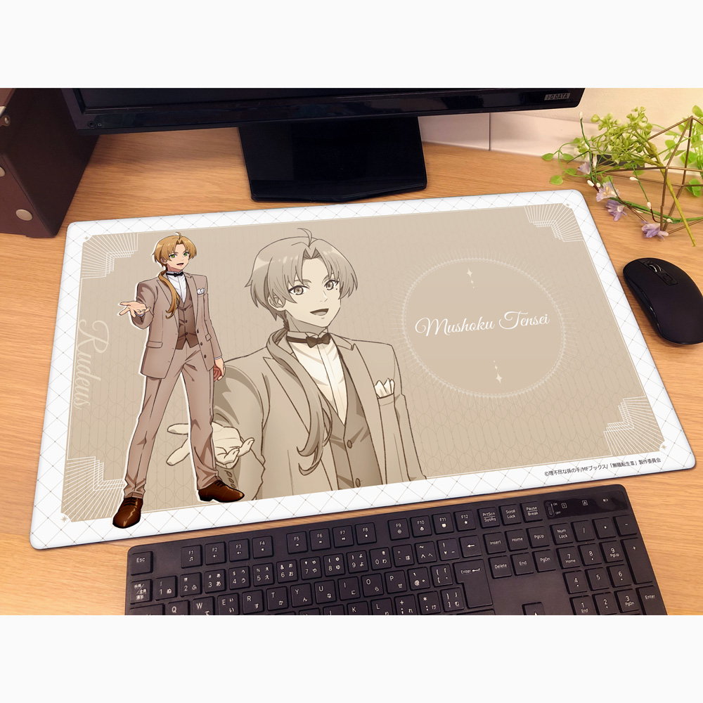 "Mushoku Tensei: Jobless Reincarnation Season 3" Rubber Mat Rudeus / 5th Anniversary