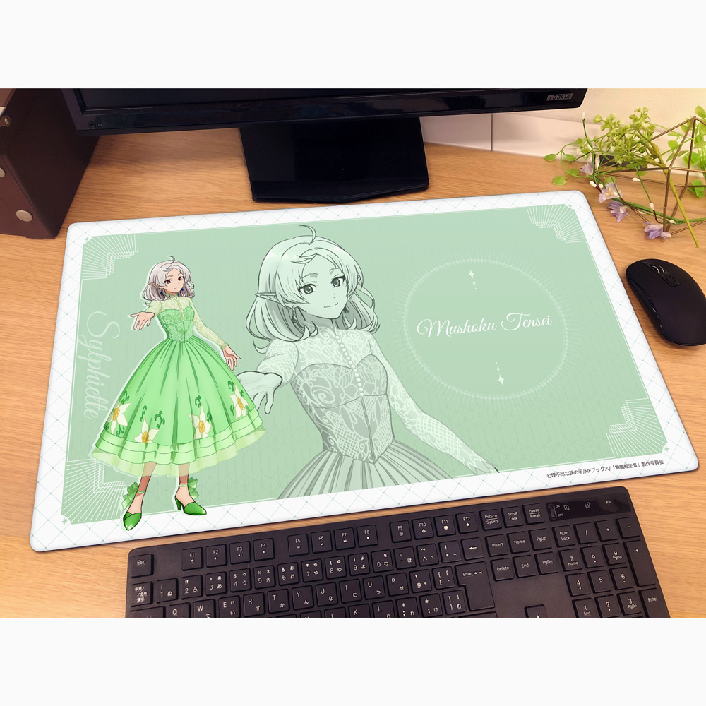 "Mushoku Tensei: Jobless Reincarnation Season 3" Rubber Mat Sylphiette / 5th Anniversary