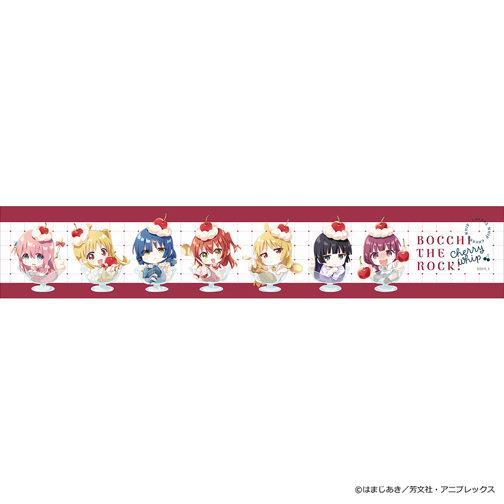 "Bocchi the Rock!" Muffler Towel Cherry Whip / Illustration Namori