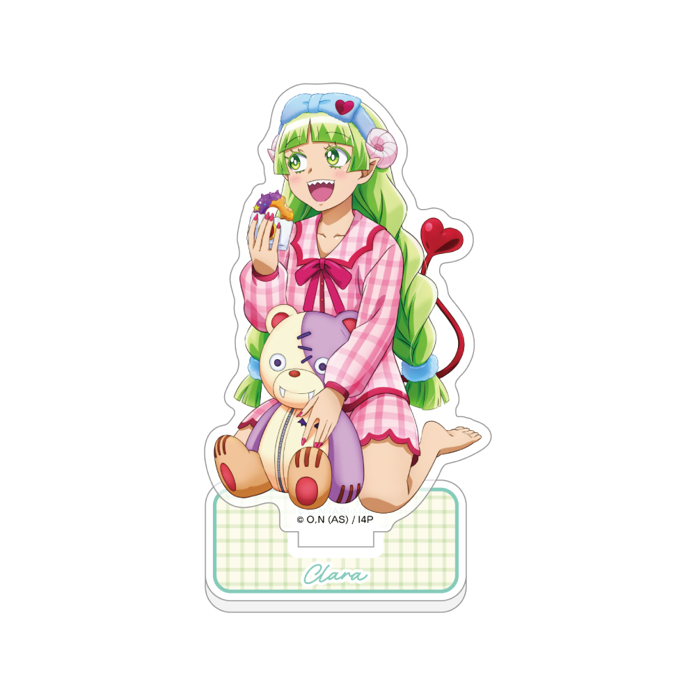 "Welcome to Demon School! Iruma-kun" Original Illustration Acrylic Stand Valac Clara / Pajamas Party
