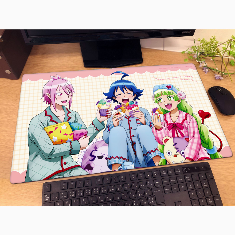 "Welcome to Demon School! Iruma-kun" Original Illustration Rubber Mat Pajamas Party