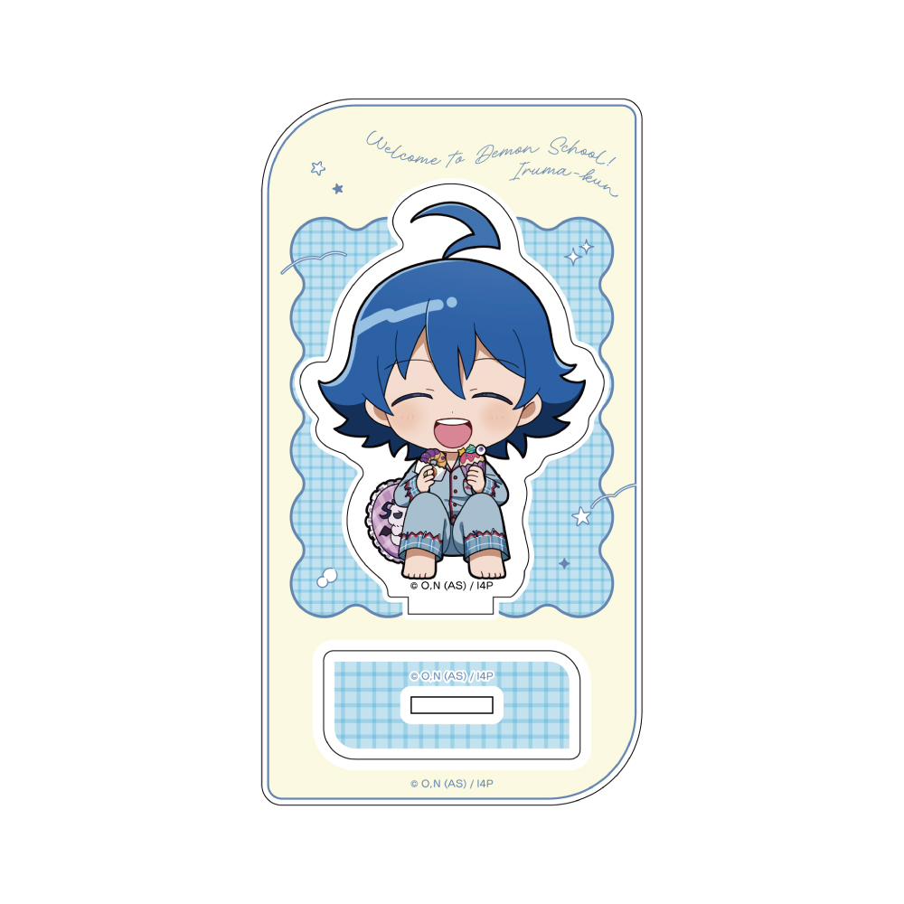 "Welcome to Demon School! Iruma-kun" Mini Chara Acrylic Stand Suzuki Iruma / Pajamas Party