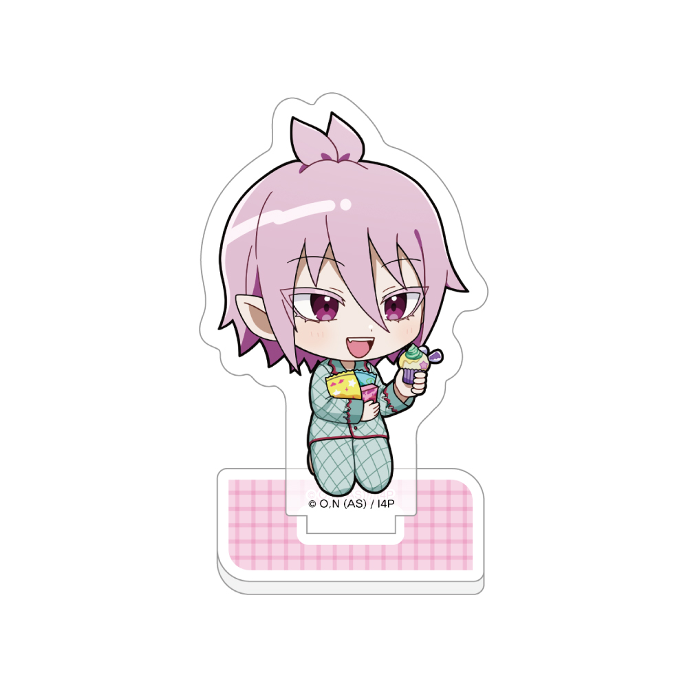 "Welcome to Demon School! Iruma-kun" Mini Chara Acrylic Stand Asmodeus Alice / Pajamas Party