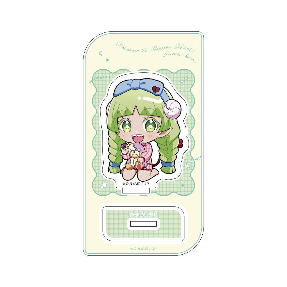 "Welcome to Demon School! Iruma-kun" Mini Chara Acrylic Stand Valac Clara / Pajamas Party