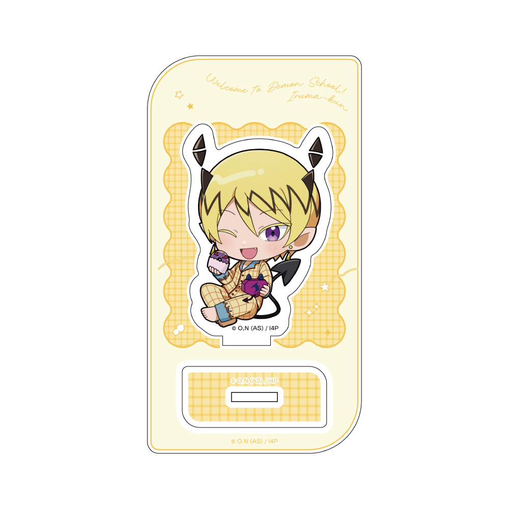 "Welcome to Demon School! Iruma-kun" Mini Chara Acrylic Stand Shax Lead / Pajamas Party