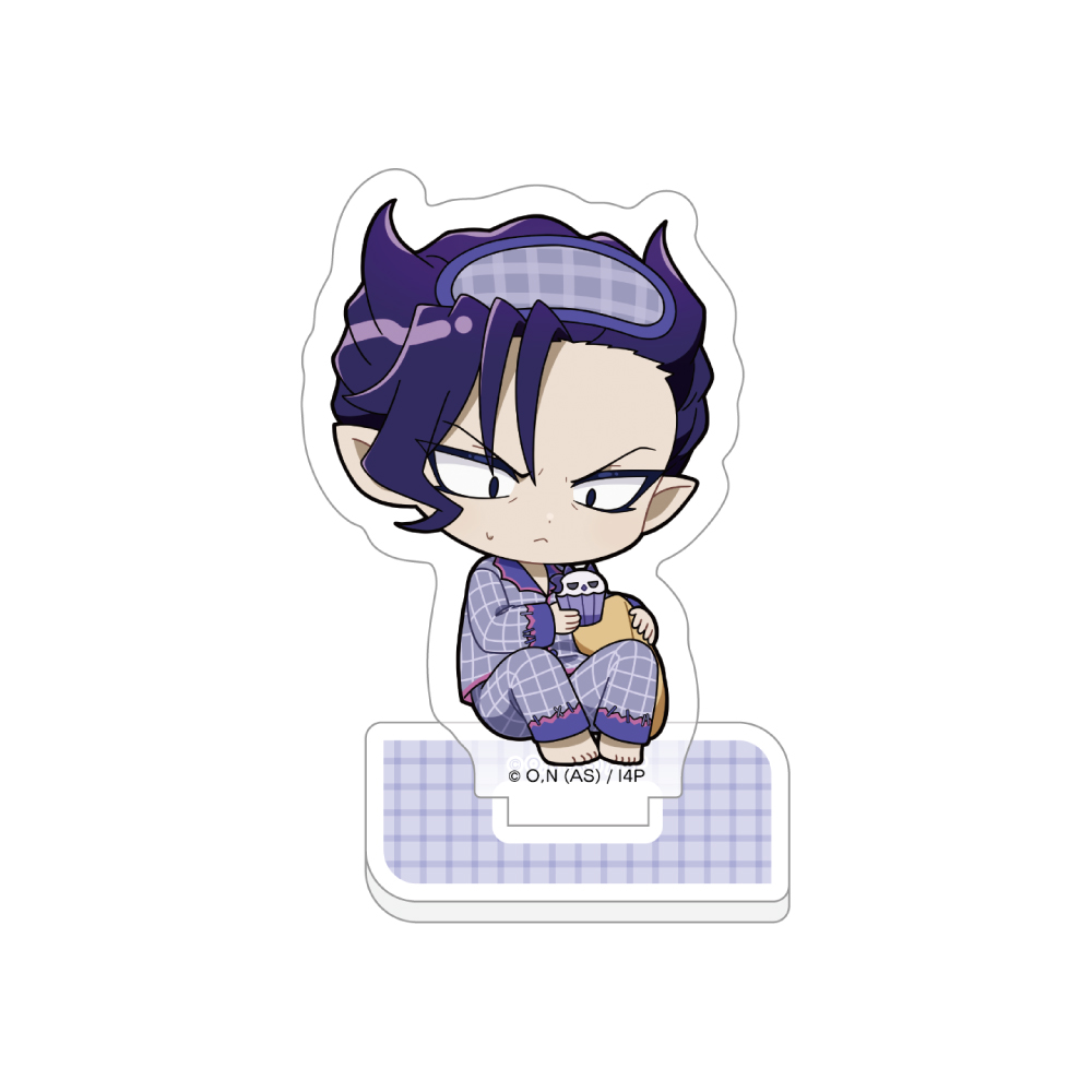 "Welcome to Demon School! Iruma-kun" Mini Chara Acrylic Stand Naberius Kalego / Pajamas Party