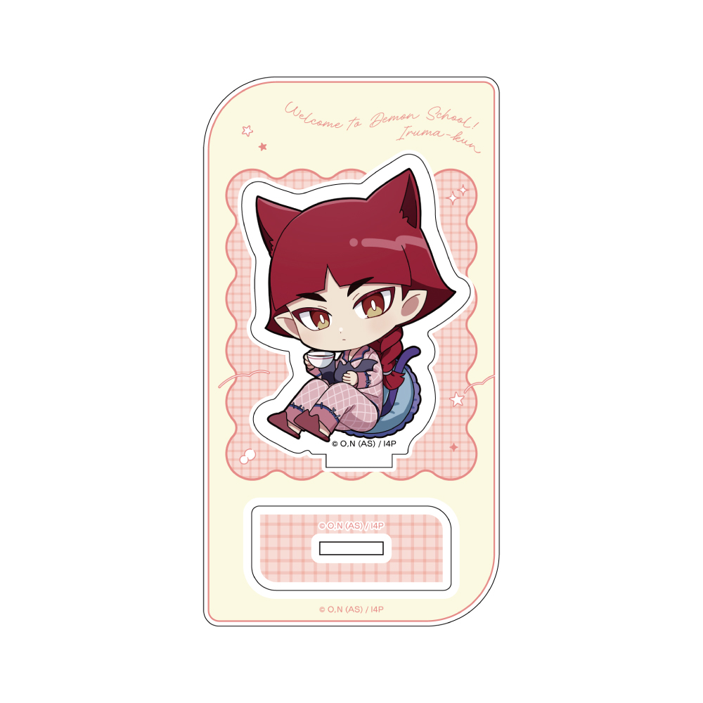 "Welcome to Demon School! Iruma-kun" Mini Chara Acrylic Stand Opera / Pajamas Party