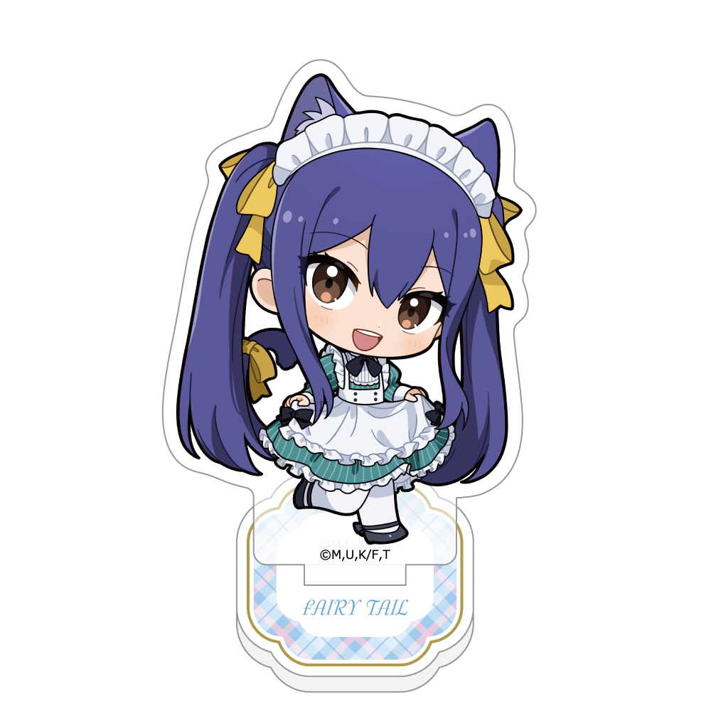 "Fairy Tail 100 Years Quest" Acrylic Stand Wendy / Cat Ear Server Outfit