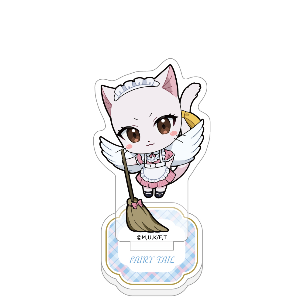 "Fairy Tail 100 Years Quest" Acrylic Stand Charles / Cat Ear Server Outfit