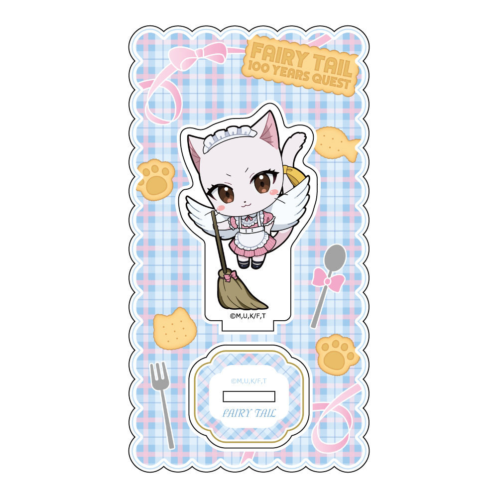 "Fairy Tail 100 Years Quest" Acrylic Stand Charles / Cat Ear Server Outfit