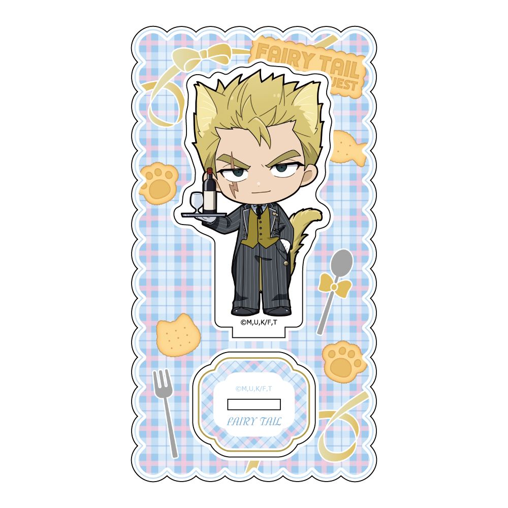 "Fairy Tail 100 Years Quest" Acrylic Stand Laxus / Cat Ear Server Outfit