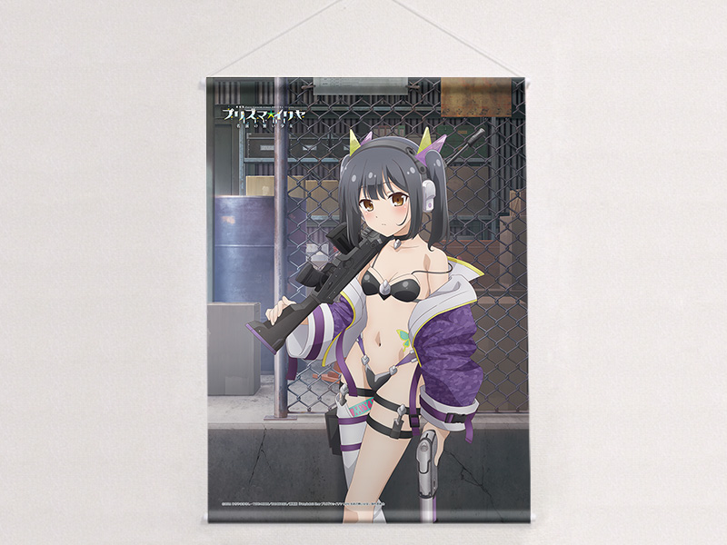 "Fate/kaleid liner Prisma Illya: Licht - The Nameless Girl" Original Illustration B2 Tapestry Miyu / Military W Suede
