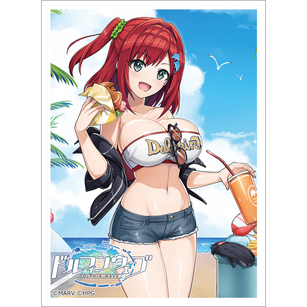 "Dolphin Wave" Original Illustration Sleeve Sakimiya Iruka / Coast Riding