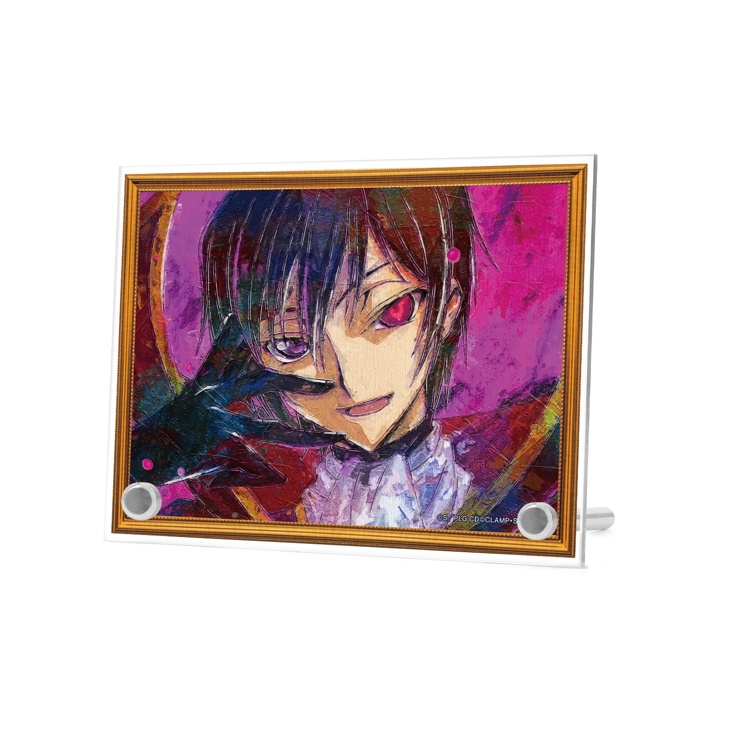 [Pre-order] "Code Geass Lelouch of the Rebellion" Lelouch Grunge Canvas A6 Acrylic Panel Ver. D