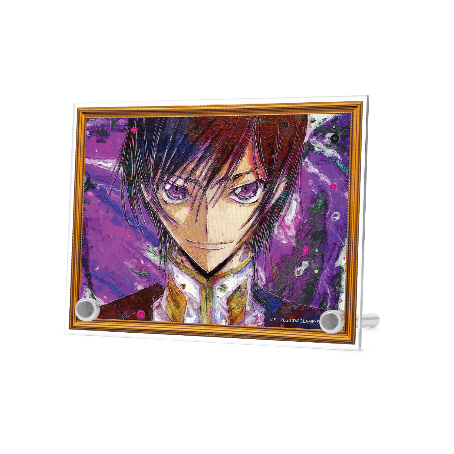 [Pre-order] "Code Geass Lelouch of the Rebellion" Lelouch Grunge Canvas A6 Acrylic Panel Ver. E