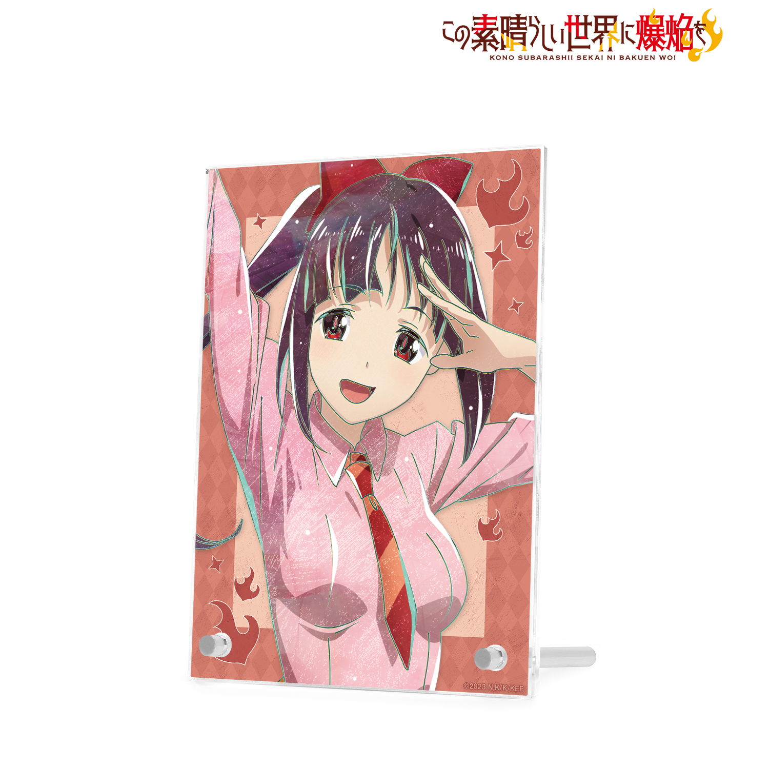 [Pre-order] "Kono Subarashii Sekai ni Bakuen wo!" Dodonko Ani-Art Double Acrylic Panel