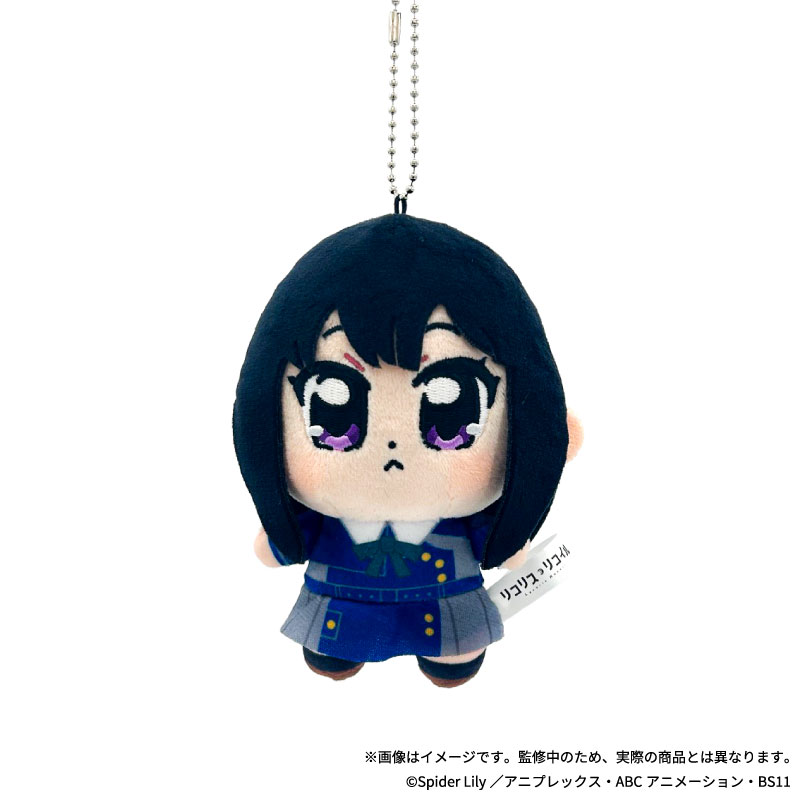 "Lycoris Recoil" Bkub Plush Mascot 02 Inoue Takina Uniform Ver.