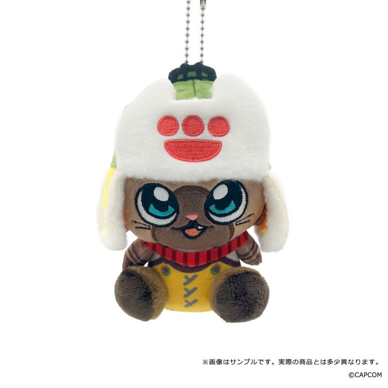 "Monster Hunter Wilds" x Bkub Plush Mascot Palico Hope Set