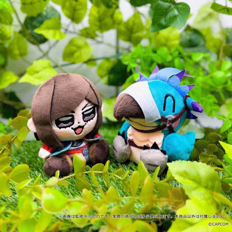 "Monster Hunter Wilds" x Bkub Plush Mascot Seikret