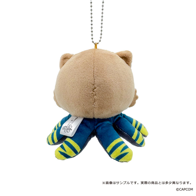 "Monster Hunter Wilds" x Bkub Plush Mascot Palico Nu Udra Set