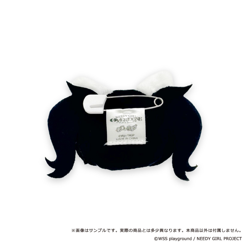 [Pre-order] "NEEDY STREAMER OVERLOAD" Petitmaruzu Plush Badge 02 Ame-chan