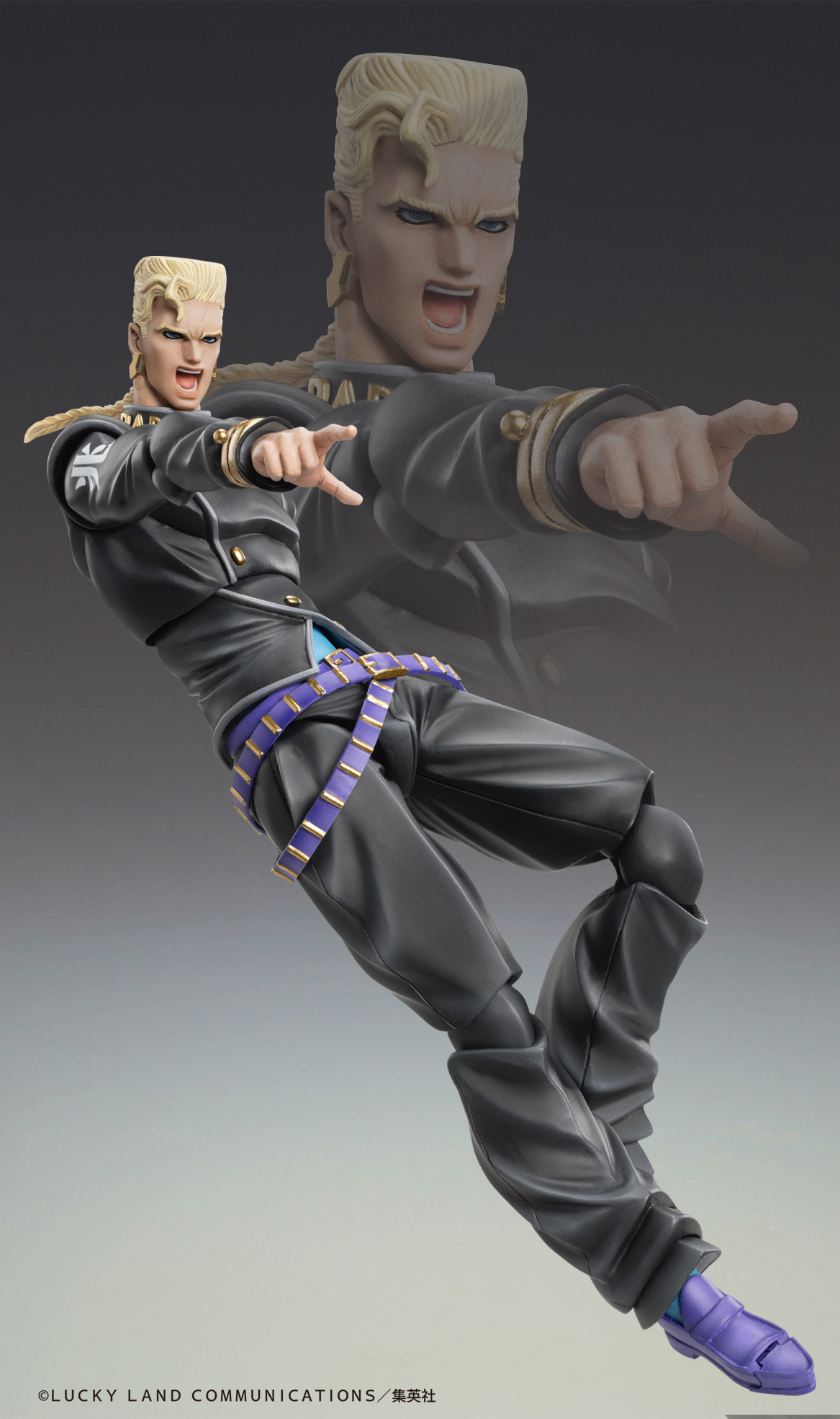 Super Action Statue "JoJo's Bizarre Adventure -Part IV-" Nijimura Keicho & Bad Company