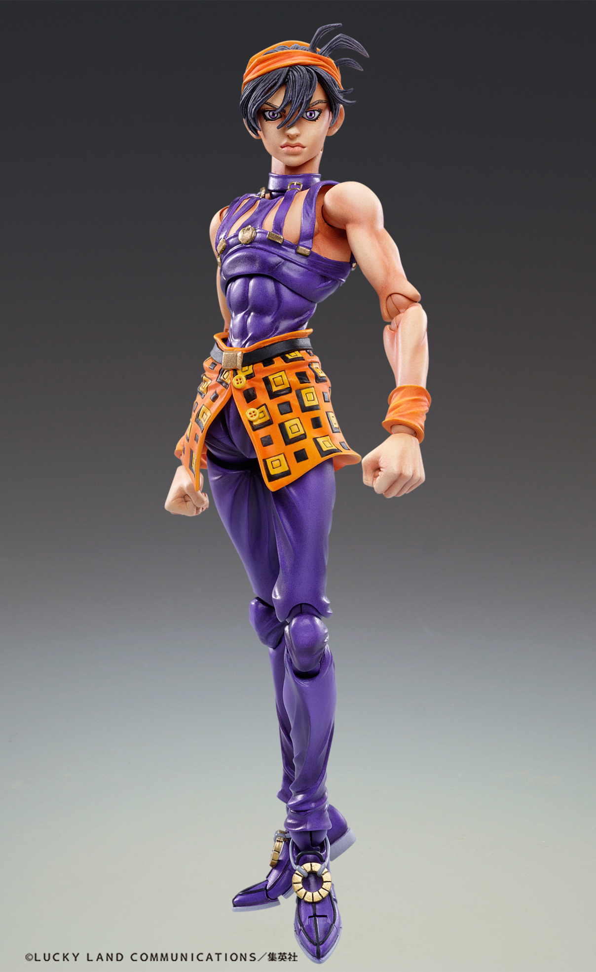 Super Action Statue "JoJo's Bizarre Adventure -Part V-" Narancia Ghirga & As