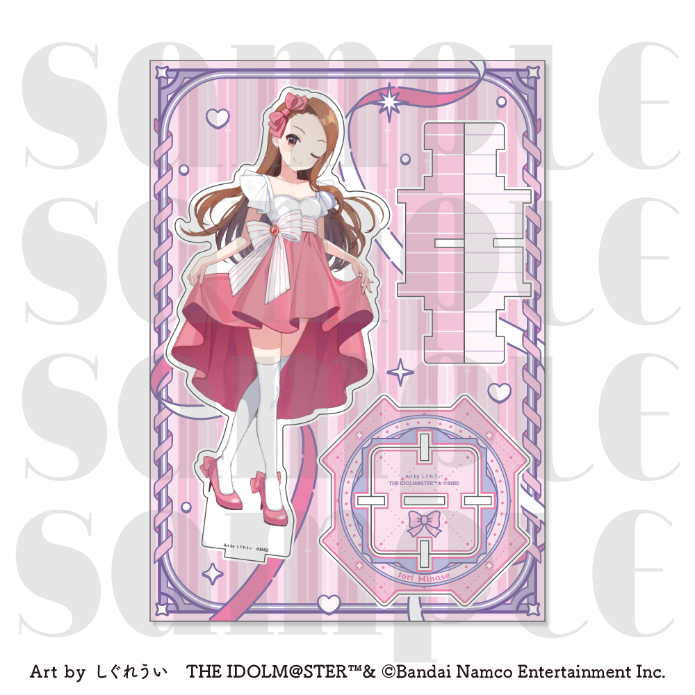 "The Idolmaster" Series x Shigure Ui Big Acrylic Stand Minase Iori