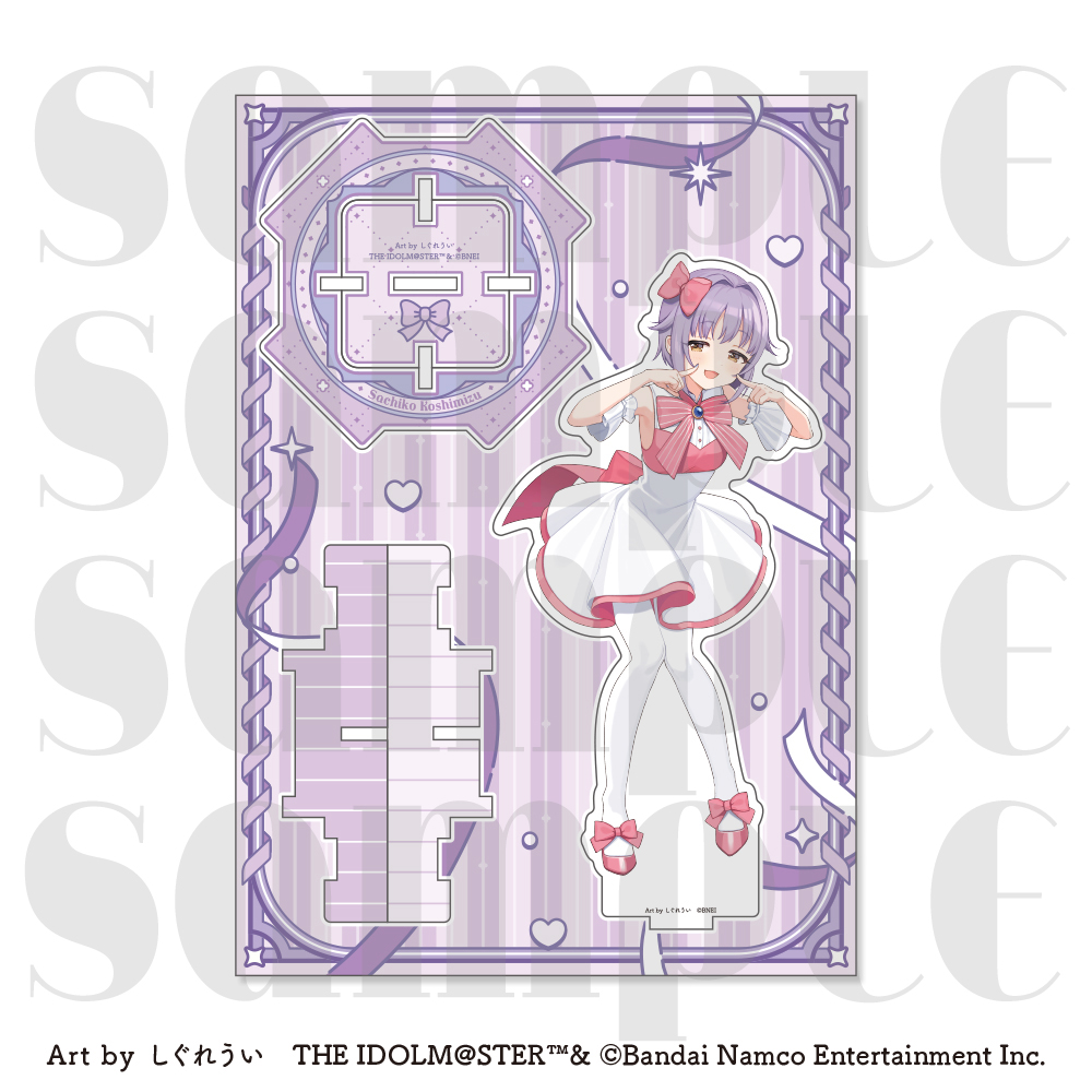 "The Idolmaster" Series x Shigure Ui Big Acrylic Stand Koshimizu Sachiko
