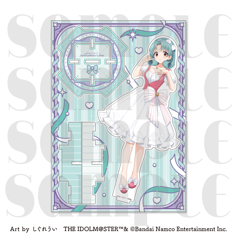 "The Idolmaster" Series x Shigure Ui Big Acrylic Stand Tokugawa Matsuri