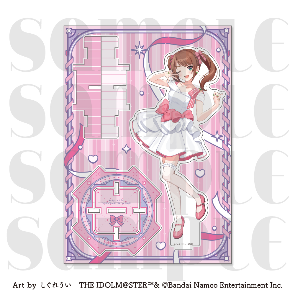 "The Idolmaster" Series x Shigure Ui Big Acrylic Stand Mizushima Saki