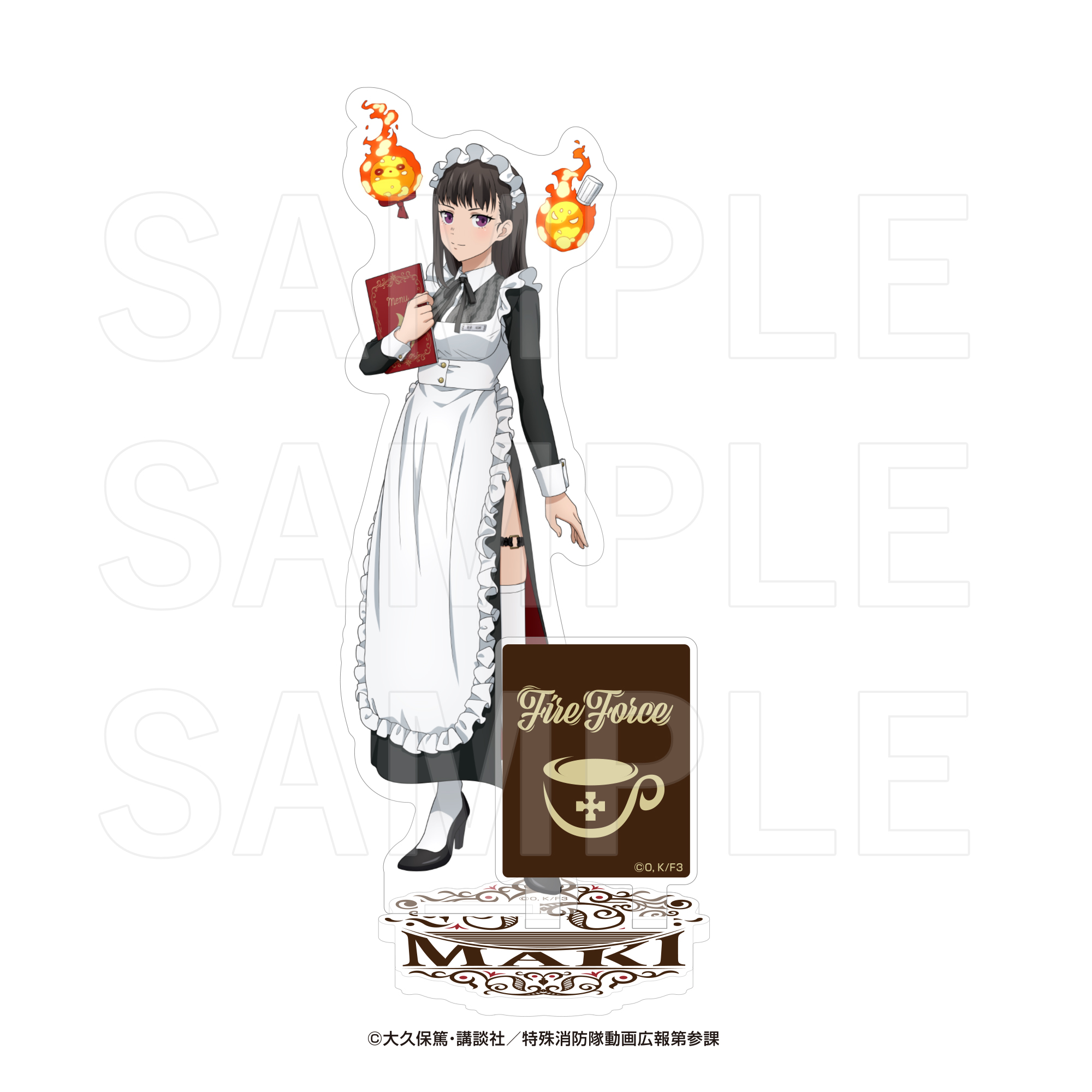 "Fire Force Season 3" E-DINER Acrylic Stand Maki Oze