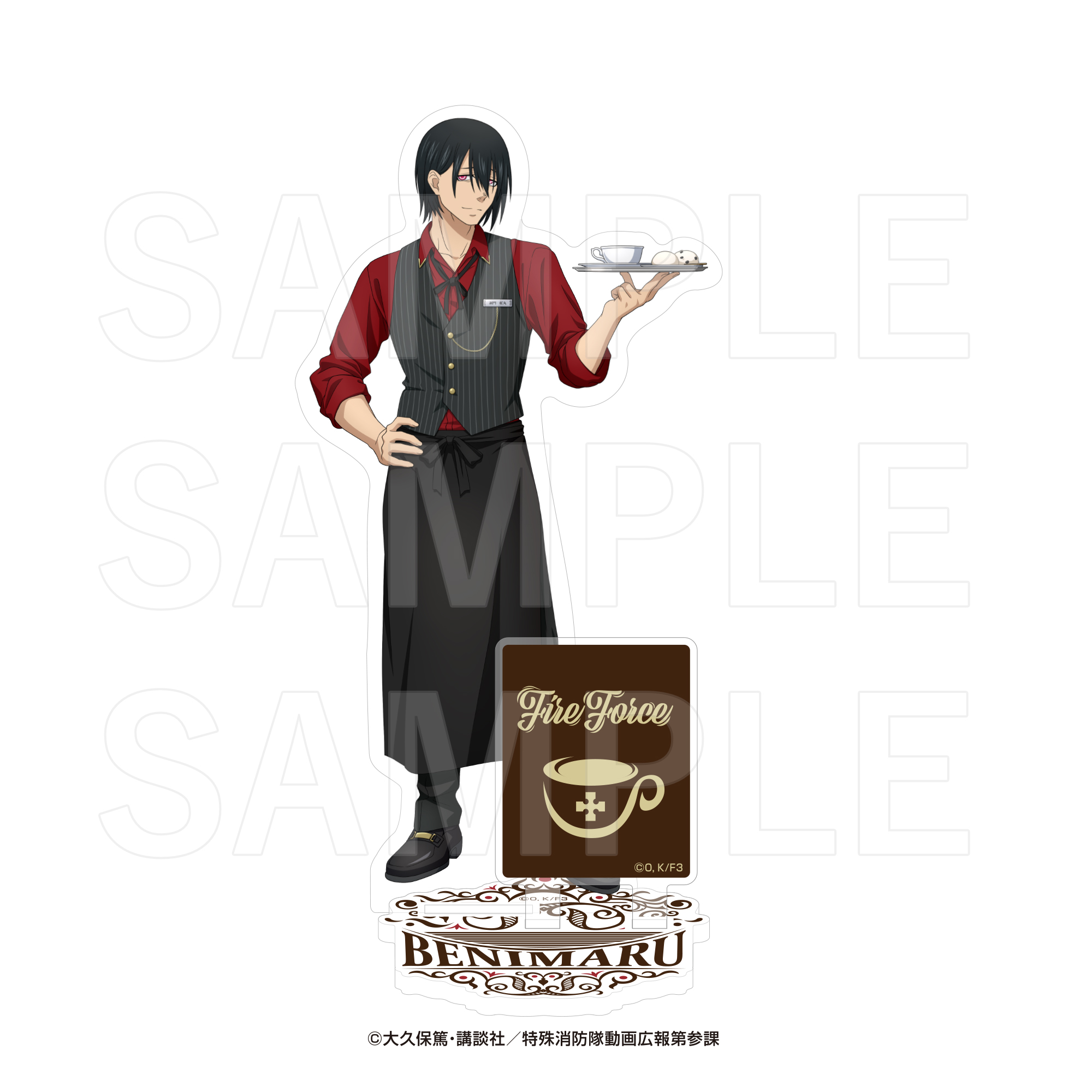 "Fire Force Season 3" E-DINER Acrylic Stand Shinmon Benimaru