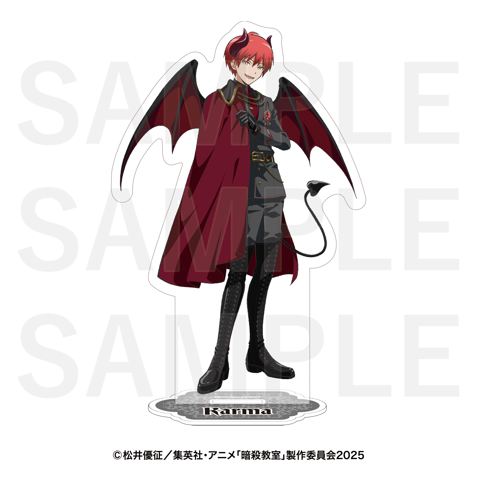 "Assassination Classroom" Angel and Devil Acrylic Stand Devil Akabane Karma
