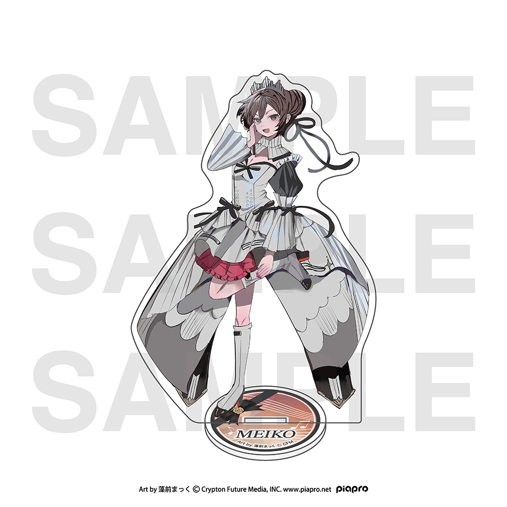 Piapro Characters Hatsune Miku Symphony Collaboration Cafe 10th Anniversary Party Life-size Acrylic Stand MEIKO