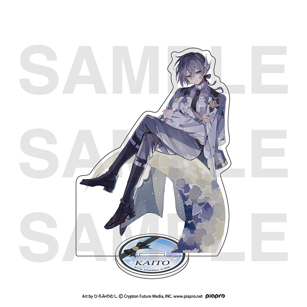 Piapro Characters Hatsune Miku Symphony Collaboration Cafe 10th Anniversary Party Life-size Acrylic Stand KAITO