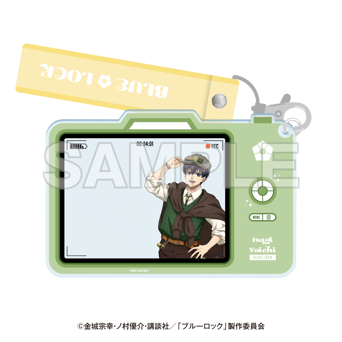 "Blue Lock" Blue Lock Scramble -Shibuya Conquest- Camera Style Acrylic Key Chain Isagi Yoichi