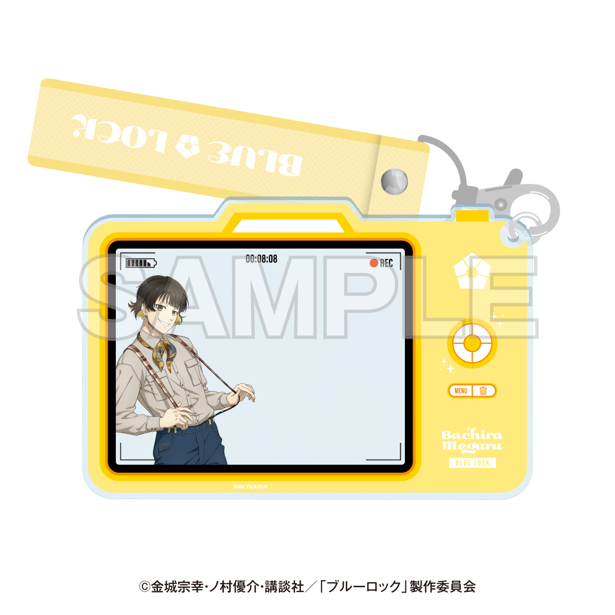 "Blue Lock" Blue Lock Scramble -Shibuya Conquest- Camera Style Acrylic Key Chain Bachira Meguru