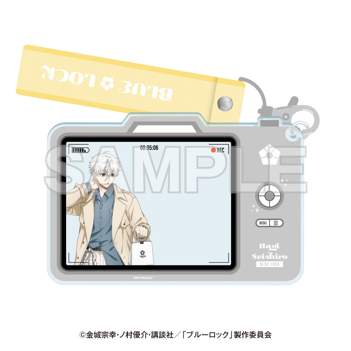 "Blue Lock" Blue Lock Scramble -Shibuya Conquest- Camera Style Acrylic Key Chain Nagi Seishiro