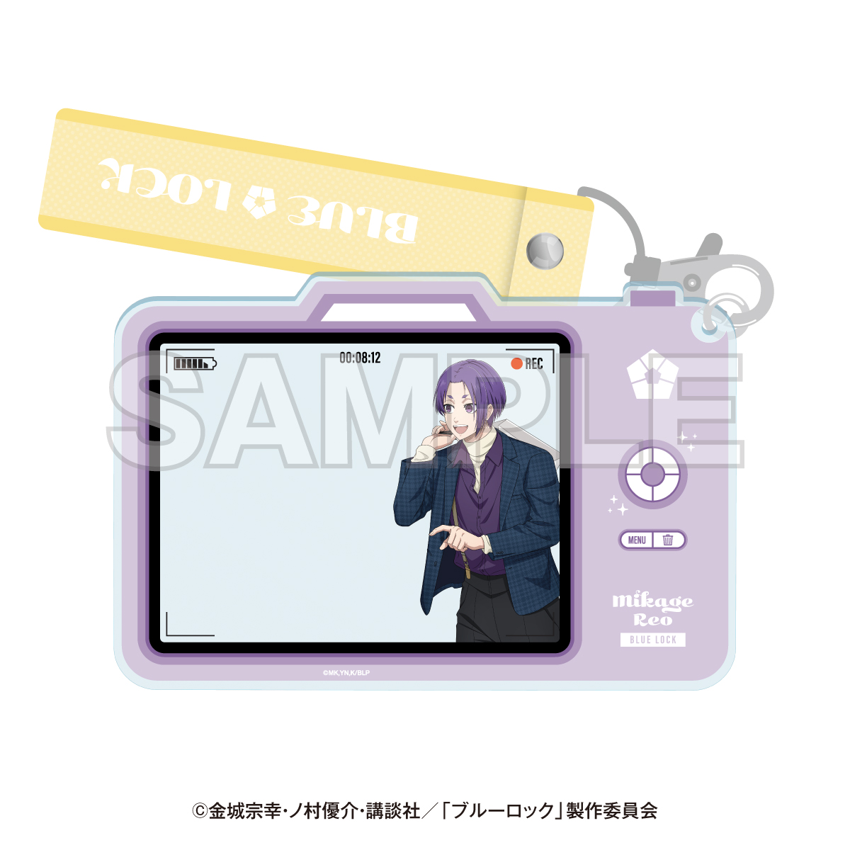 "Blue Lock" Blue Lock Scramble -Shibuya Conquest- Camera Style Acrylic Key Chain Mikage Reo