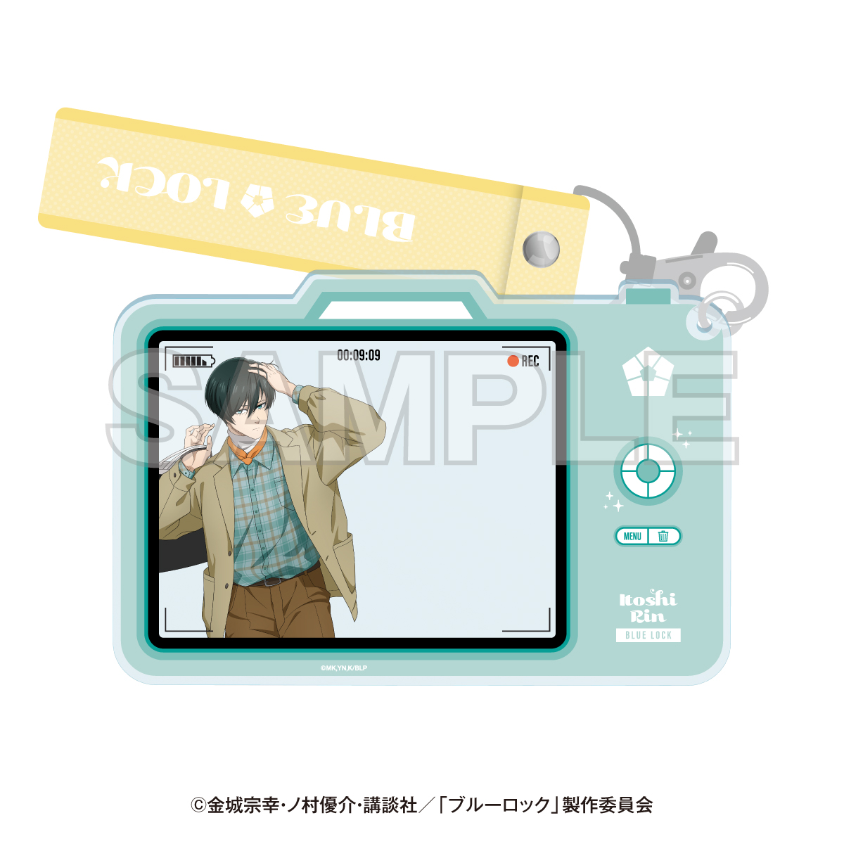 "Blue Lock" Blue Lock Scramble -Shibuya Conquest- Camera Style Acrylic Key Chain Itoshi Rin