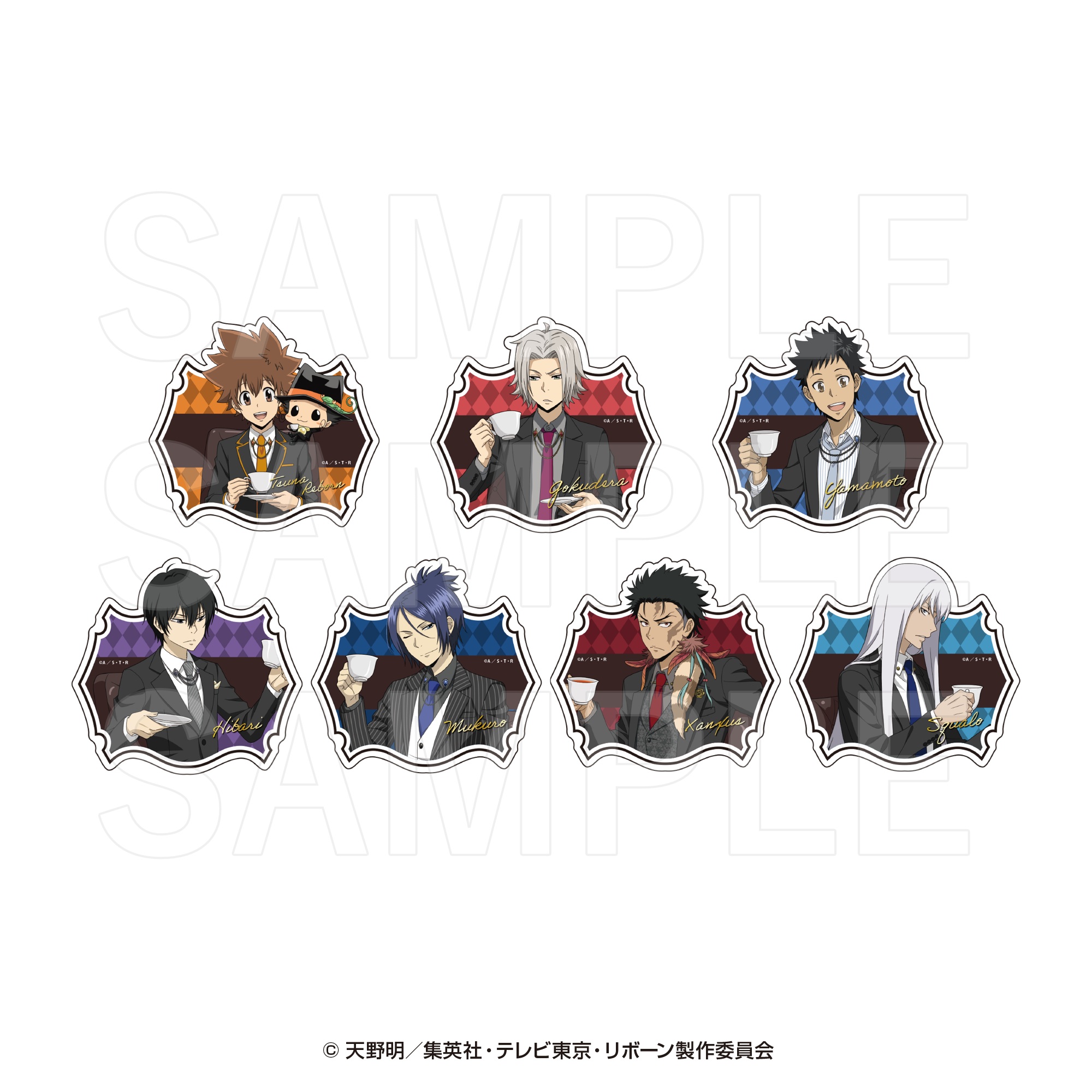 "Reborn!" Die-cut Sticker Set